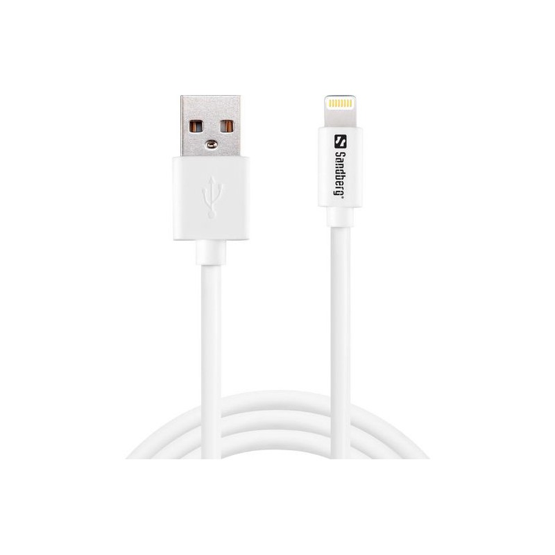 Sandberg USB--Lightning MFI 1m SAVER
