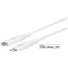 eSTUFF USB-C Lightning Cable MFI 2m White