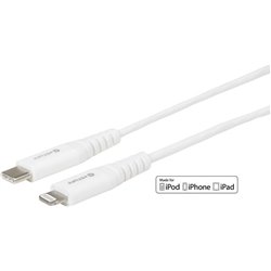 eSTUFF USB-C Lightning Cable MFI 1m White