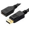 MicroConnect DisplayPort Extension Cable, 1m