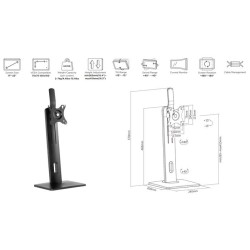 Gearlab Ergonomic Monitor Desk Stand