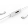 j5create USB-C™ Dynamic Power Meter Charging Cable - USB-C® to USB-C®