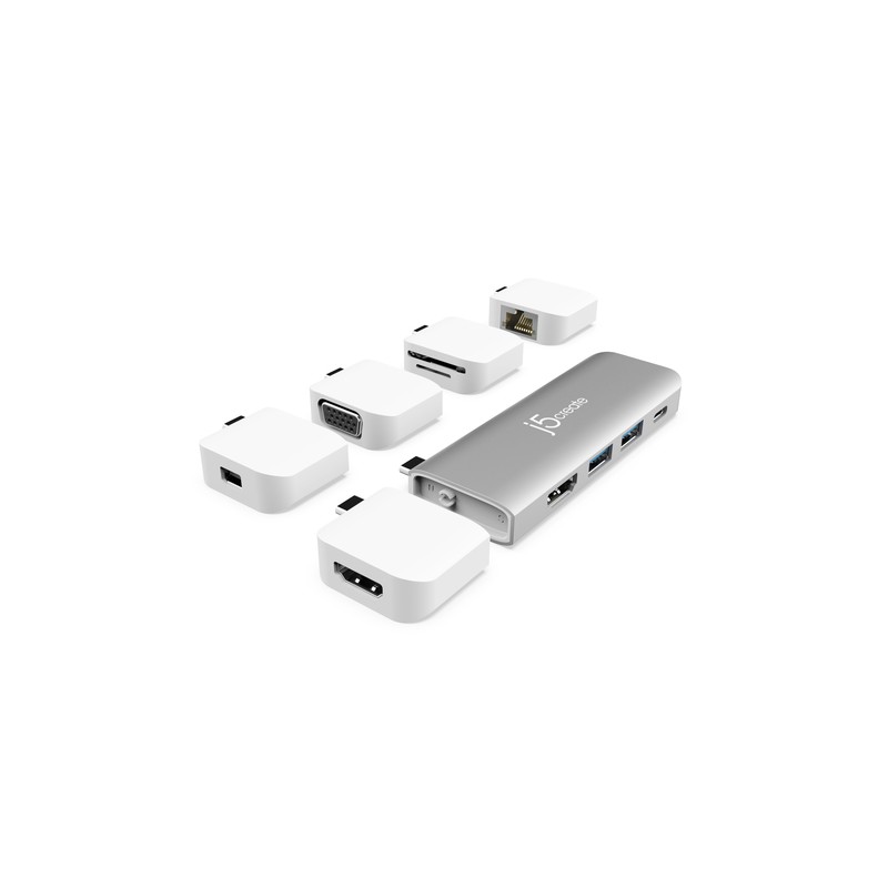 j5create Ultradrive Kit USB-C™ Multi-Display Modular Dock