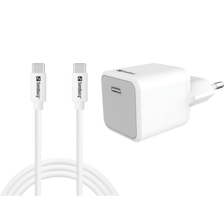 Sandberg USB-C AC Charger +USB-C - C 1M