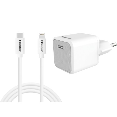 USB-C AC Charger +Lightning 1M