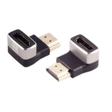 HDMI 8k 90° angeled down F-M