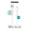 eSTUFF Lightning Cable MFI 2m White