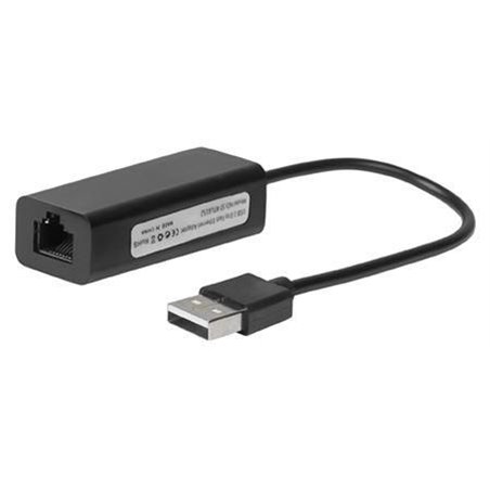 USB2.0 to Ethernet, Black