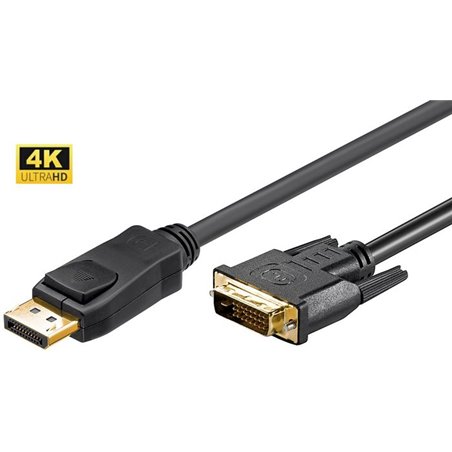 DisplayPort to DVI-D Cable 2m