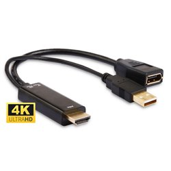 Adapter HDMI - Displayport M-F