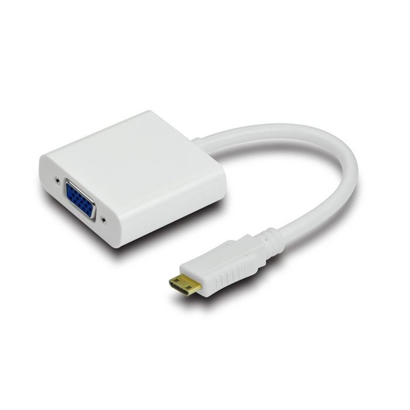 HDMI Mini 19C-VGA adapter M-F