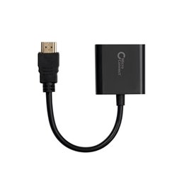 Adapter HDMI - VGA M/F, Black