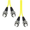 ProXtend ST-ST UPC OS2 Duplex SM Fiber Cable 0.5M ProXtend ST-ST UPC OS2 Duplex SM Fiber Cable 0.5M