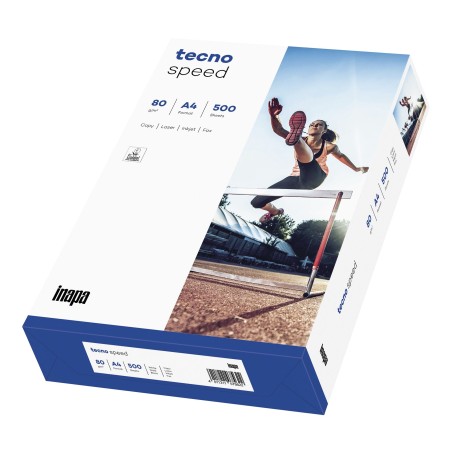 5x 500 ark tecno speed A 4 80 g Universal Papper vitt
