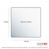 Ultimat chair mat PC 116x116 cm mjuka golv Ultimat chair mat PC 116x116 cm mjuka golv