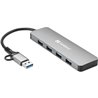 Sandberg USB-C/A to 4xUSB 3.0 Hub