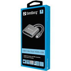 Sandberg USB-C Mini Dock HDMI USB