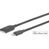 eSTUFF Lightning Cable MFI 1,5 m gunmetal